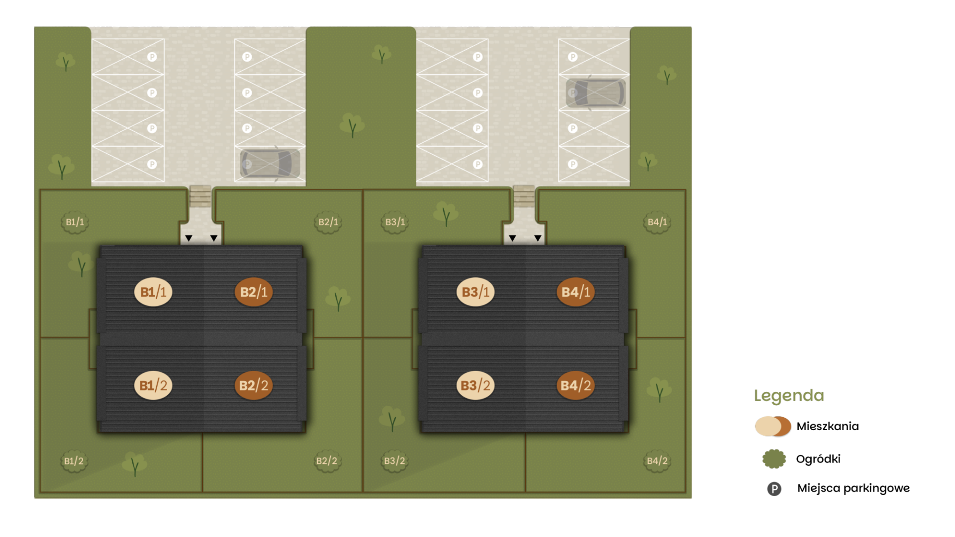 Wizualizacja osiedla